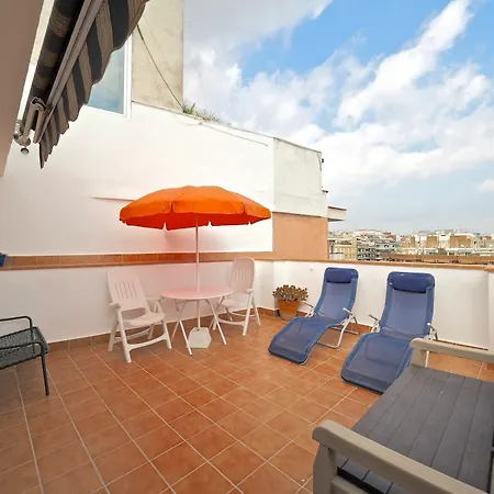 Sagrada Familia Attic Terrace Views Apartment Barcelona