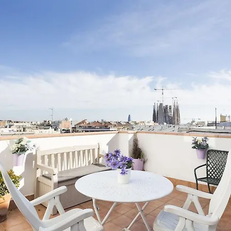 Sagrada Familia Attic Terrace Views Barcelona